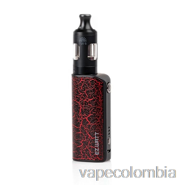 Kit De Vapeo Completo Innokin Ez.watt 35w Kit De Inicio Rojo Y Negro Crepitante